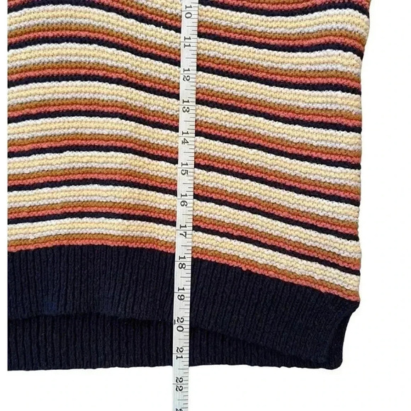 Madewell Arden V-Neck Crop Pullover Sweater Size Medium - Picture 5 of 7